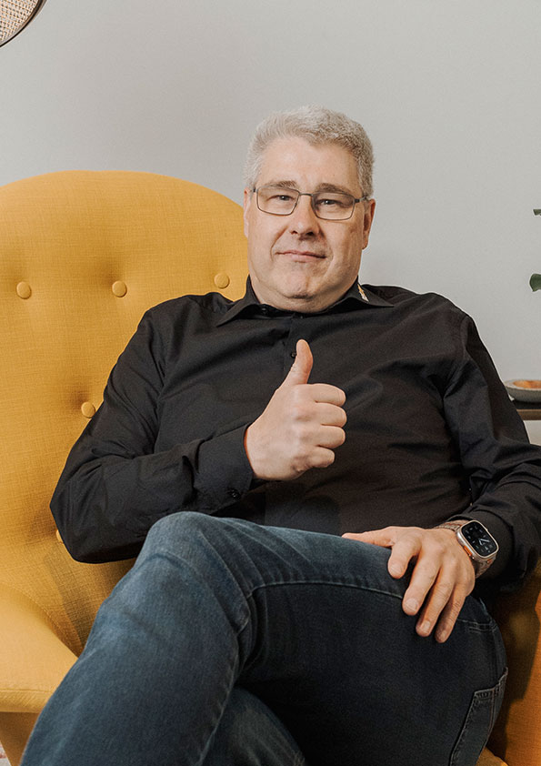 Volker Frank, Gründer und Geschäftsführer von JOVIENA